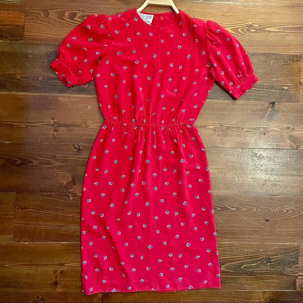 Vintage 80’s Silk Dress